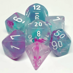 CHX27545 Nebula Luminary Wisteria/White Polyhedral 7pc set image 0